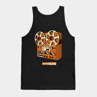 Never Forget Vintage Style Tank Top